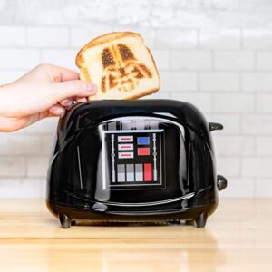 novelty toaster Uncanny Brands Star Wars Darth Vader 2-Slice Toaster