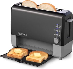 West Bend 2 slice Wide Slot Slide Through toaster