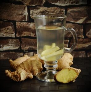 ginger tea is a refreshing and healthy drink
