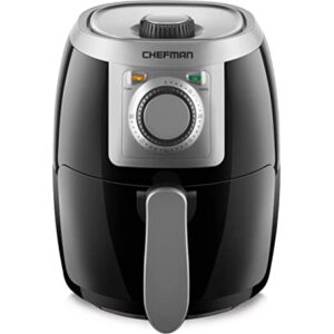 the chefman air fryer is a small and compact device