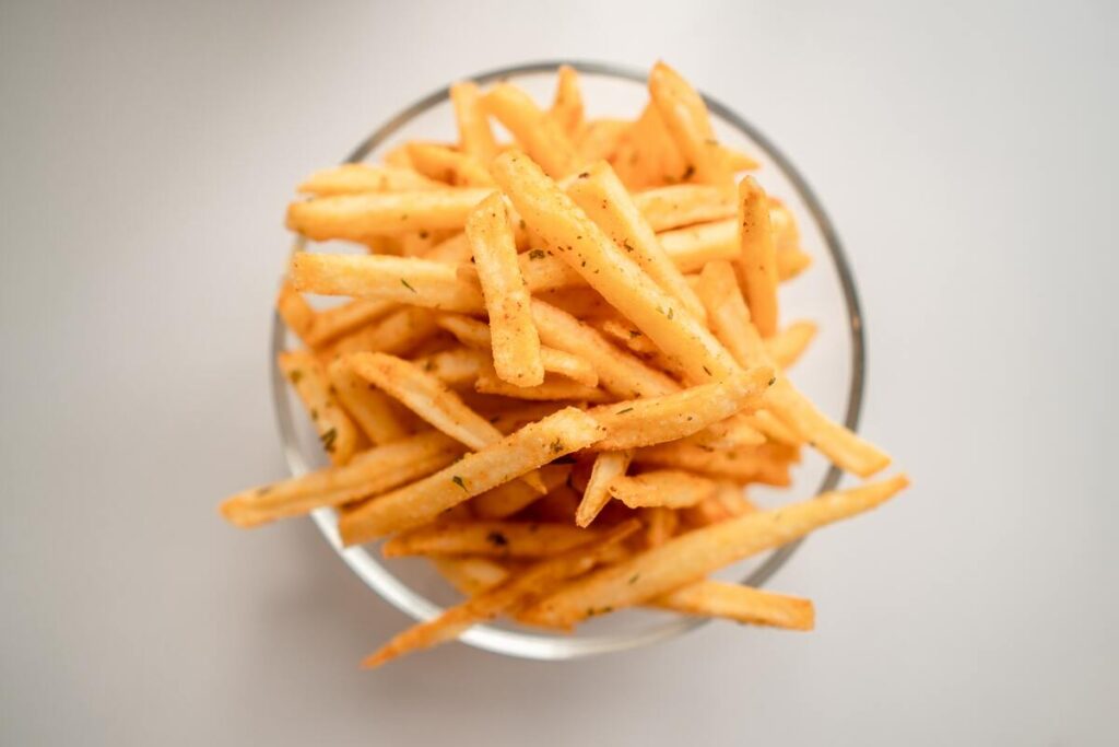 crispy air fryer chips