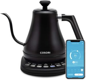 cosori smart kettle with app for tech lovers
