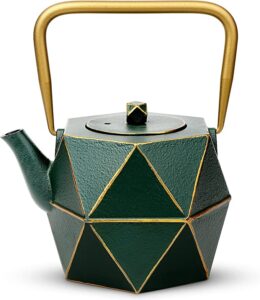 beautiful toptier green diamond kettle