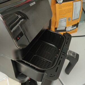 Air Fryer Basket removed for cleaning