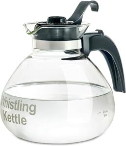borisiclate glass kettle for healthy boiled water