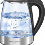 electric glass kettle for healthy boiled water