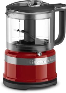 Kitchenaid food chopper in red for retro kitchens