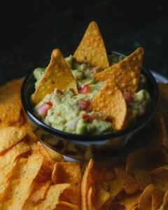 delicious air fryer nachos