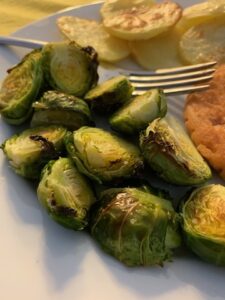 air fryer brussels sprouts