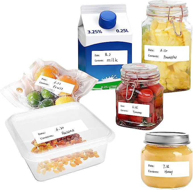 cooking in bulk and storing leftovers fridge labels