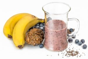 banana granadilla blueberry smoothie