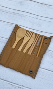 bamboo picnic set