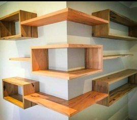 corner wall shelves