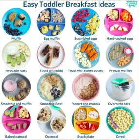 easy toddler breakfast ideas