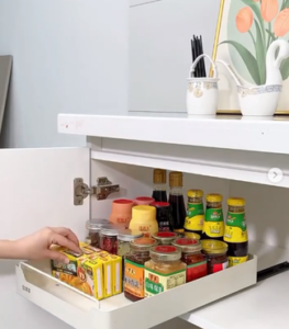 sliding shelf storage