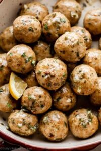 cooking with grandkids recipes - chicken meatballs