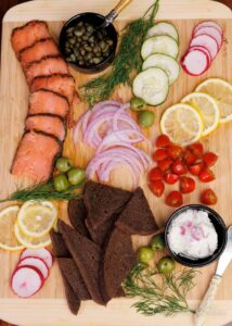 Small Salmon Platter
