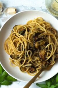 spaghetti with zucchini