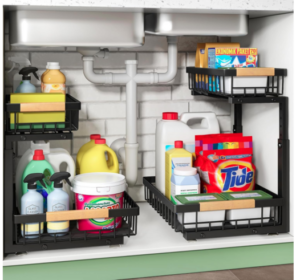 under the sink storage