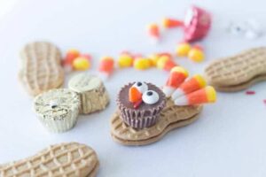 Thanksgiving Nutter Butter Turkey cookies
