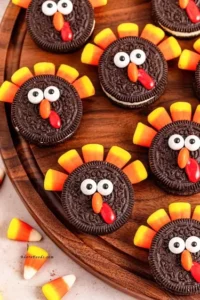 Thanksgiving Oreo Turkeys