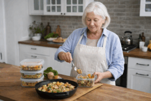 meal prep with care and focus for seniors