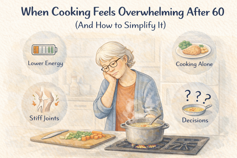 Feeling overwhelmed with cooking - easy tips to fix the problem