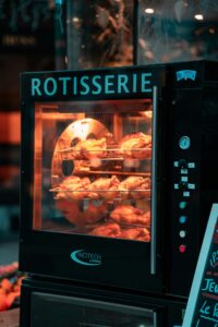 rotisserie chicken - easy meal for seniors living alone