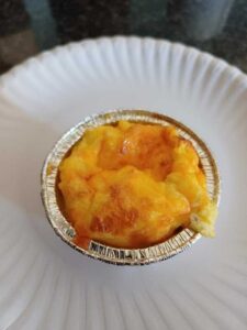 cheesy egg muffin