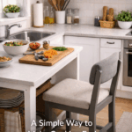 cozy seated cooking area for seniors