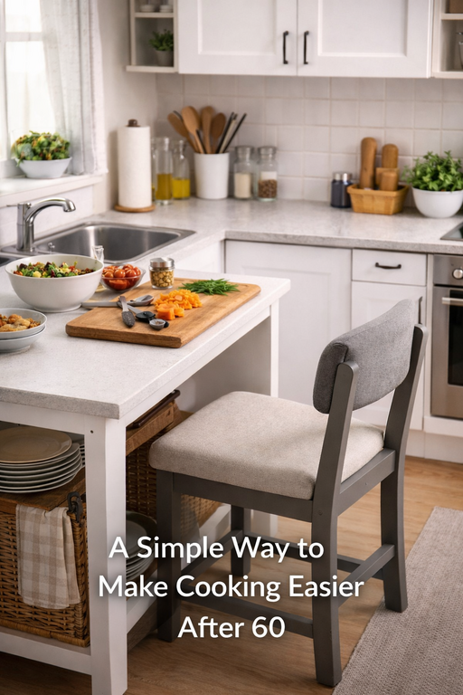 cozy seated cooking area for seniors
