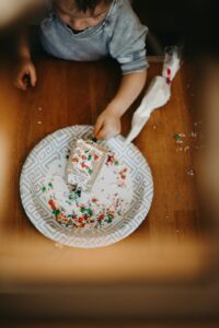 easy decorating cookies when cooking with grandchildren