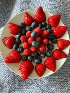 fun and healthy fruit plate