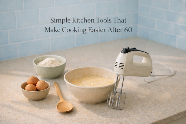 simple kitchen tools to make cooking easier after age 60