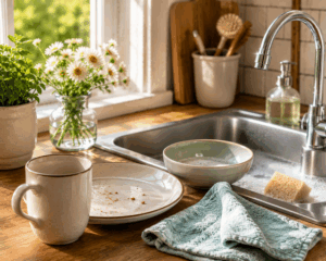 easy cleanup for the elderly - save energy and time