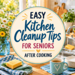 easy cleanup tips for seniors banner