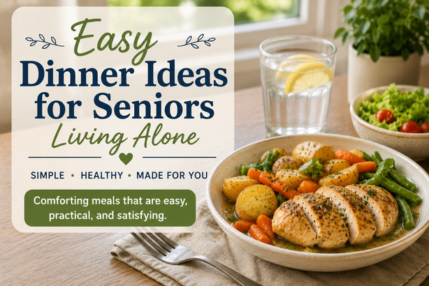 easy dinner ideas for seniors living alone