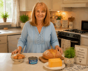 granny madlyn with basic ingredients