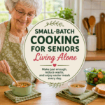 small batch cooking for seniors living alone