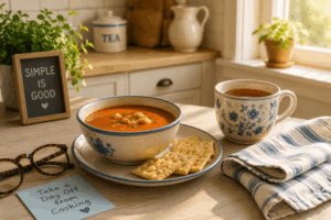 comforting kitchen meal for seniors
